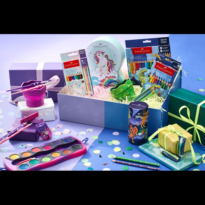 Faber-Castell Jumbo Farveblyanter Dino Flere farver 2
