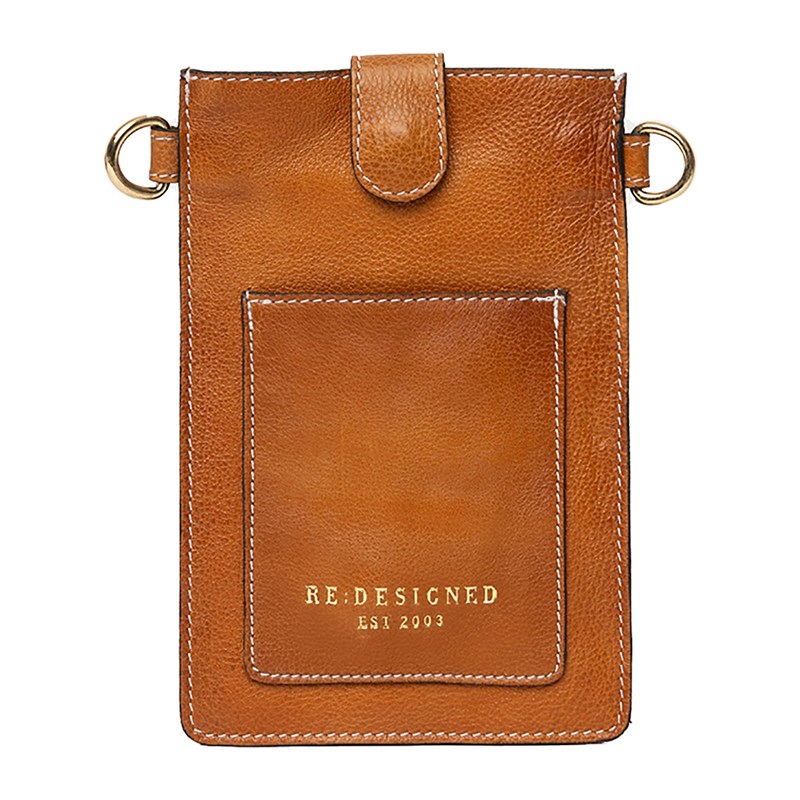 RE:DESIGNED Crossbody Freja Cognac 1