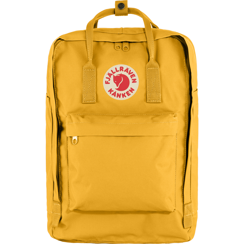 Fjällräven Ryggsäck Kånken Laptop Gul 17" 1