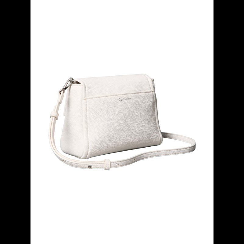 Calvin Klein Håndtaske Hardware Emblem Hvid 3