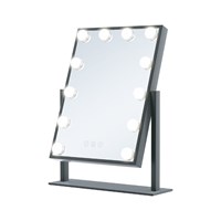 UNIQ Makeup spegel New York 12 led Svart 1
