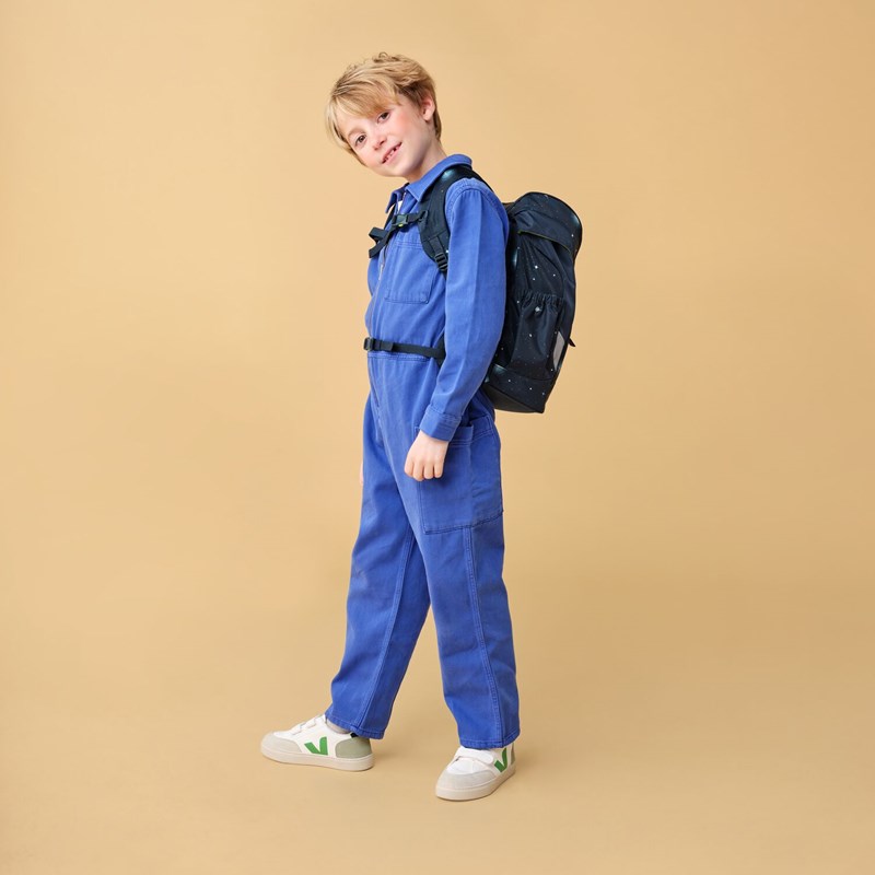Ergobag Barnryggsäck Mini AtmosBear  Blå med stjärnor 5