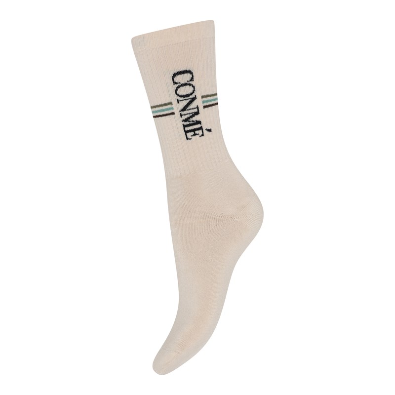 Conmé Strumpor Logo Sand 37-39