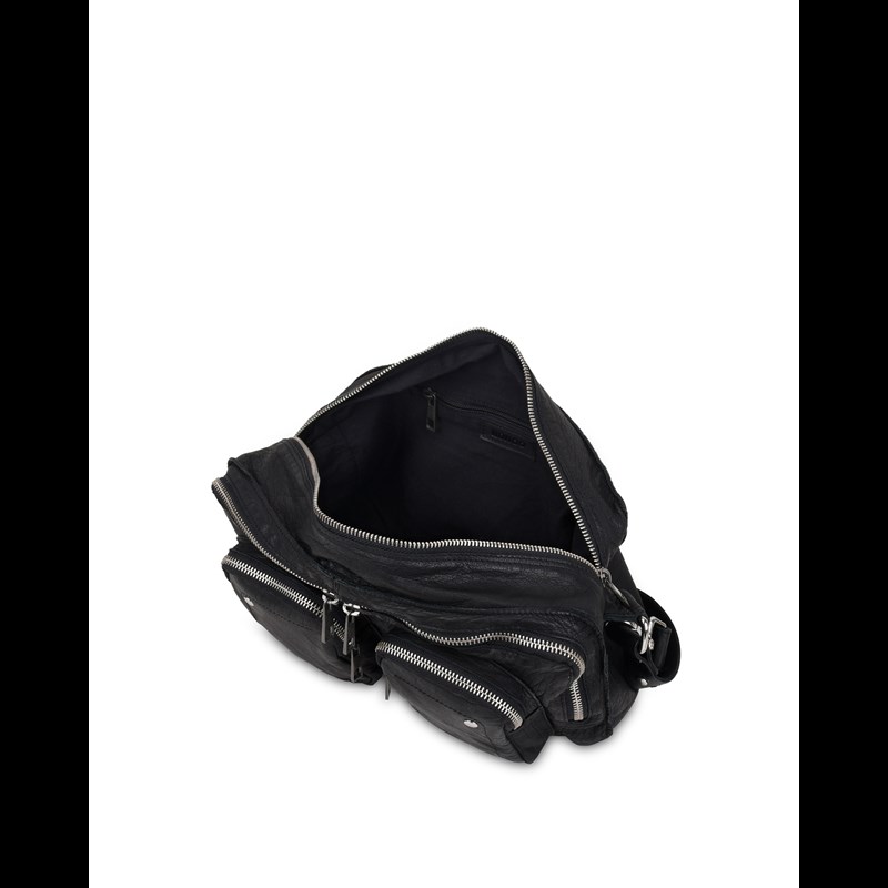 Núnoo Skuldertaske Alimakka washed Sort 3