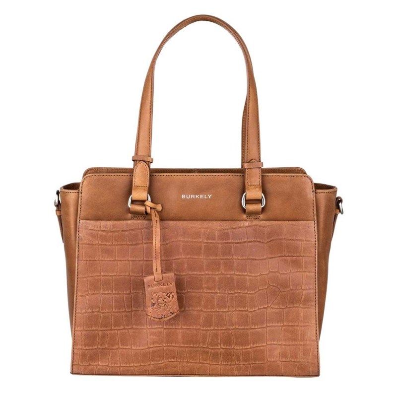 Burkely Håndtaske S Croco Caia Cognac 1