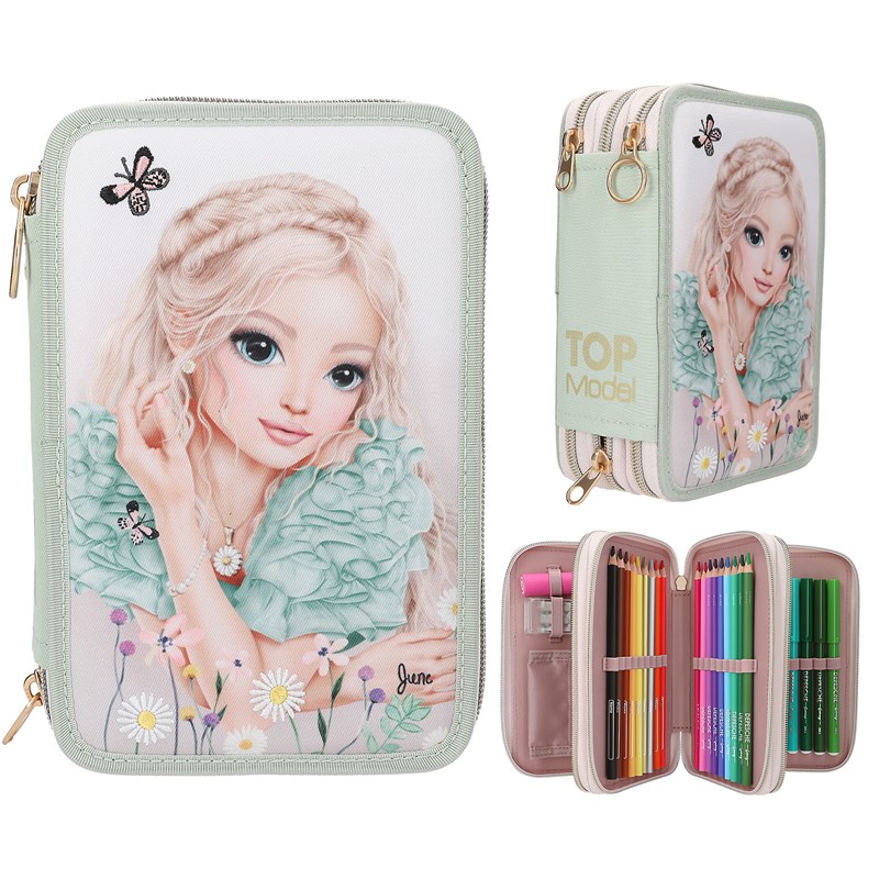 TOPModel Pennfodral 3-lags Summer Feeli Trycka 2