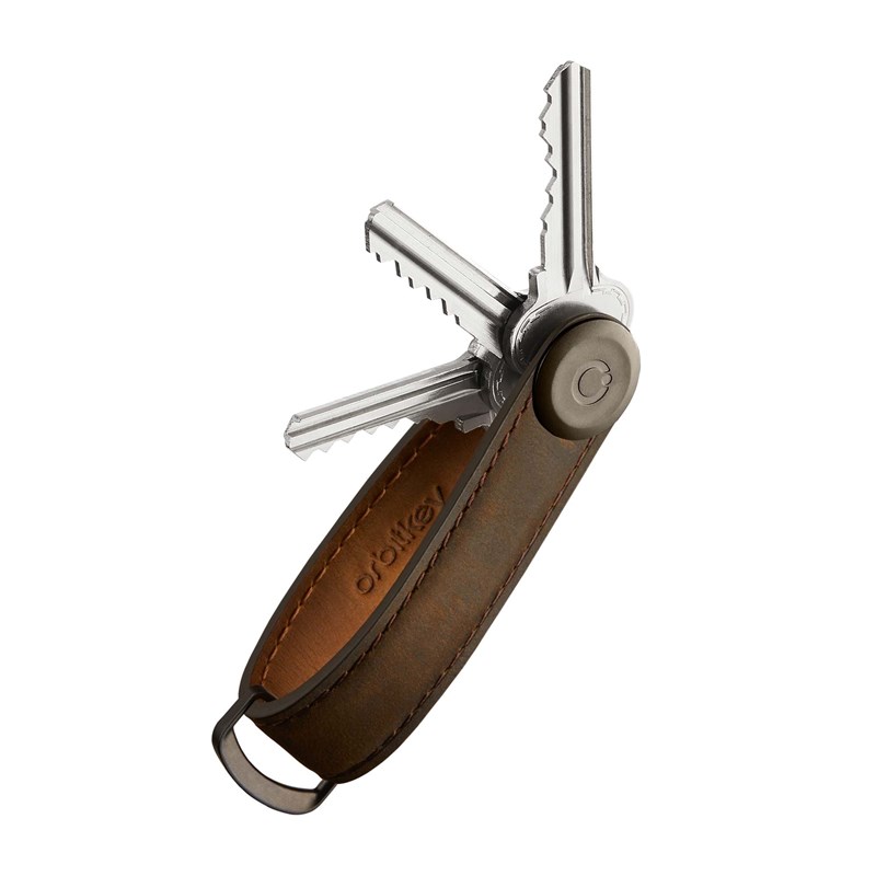 Orbitkey Nøgleholder Brun/brun 1