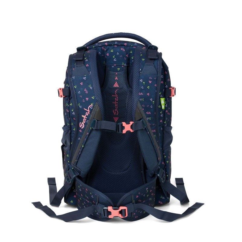 Satch Skoletaske Pack Blå/mønster 5