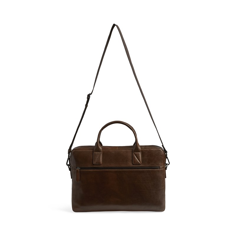 Tyler & Co Datorväska Chicago Brun/brun 14" 2