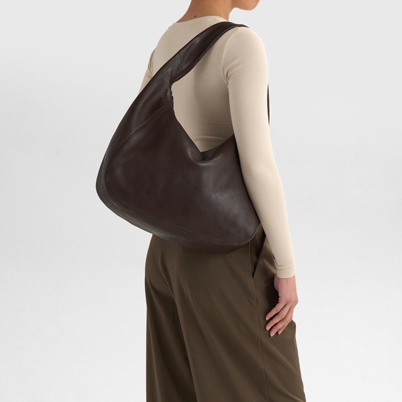 MARKBERG Skuldertaske SamaraMBG Suede Brun/brun 2