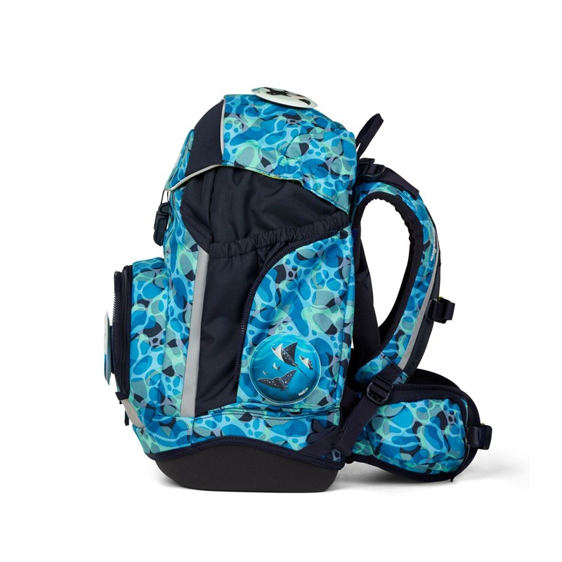 Ergobag Skoletaskesæt Pack Ocean Dive Blå/mønster 6