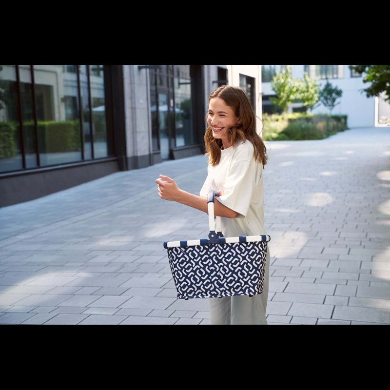 Reisenthel Shoppingkorg carrybag Blå/Vit 7