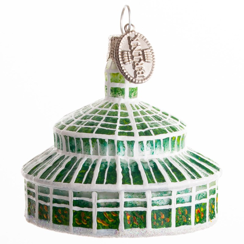 Brink Nordic Julkula Palmehuset Vit/grön 2