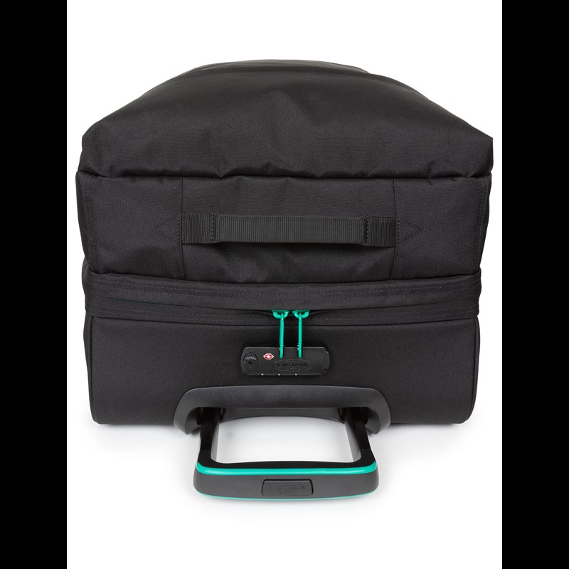 Eastpak Kuffert Tranverz Sort/Turkis Str M 5