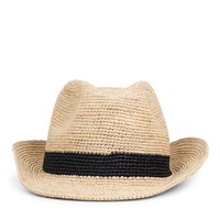 Lovelies Hat Viviani Sort/Beige Str S/M 1