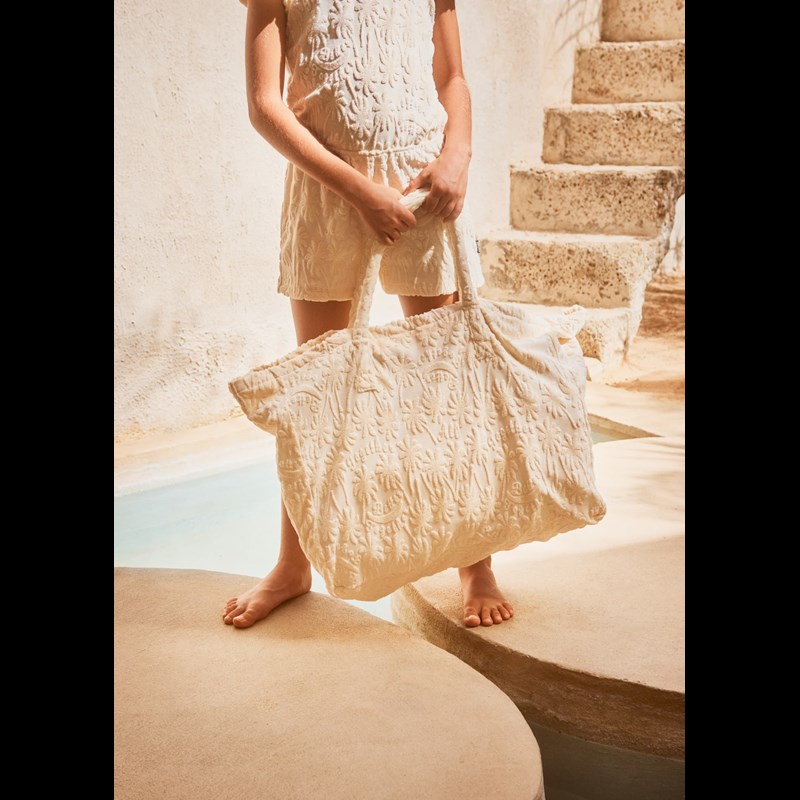 Molo Strandväska Toweling Bag  Creme 2