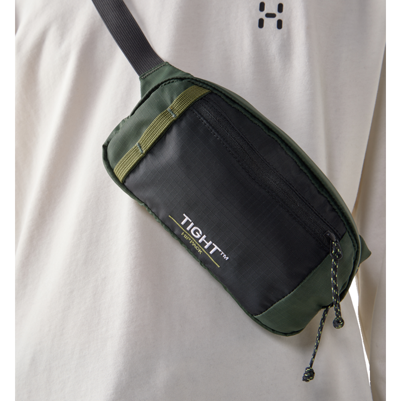 Haglöfs Necessär Tight Hip Pack 1 Svart/Grön 2