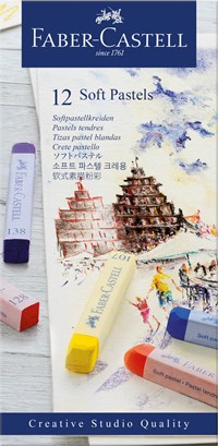 Faber-Castell Kritor Soft Pastel 12 st Multi 1