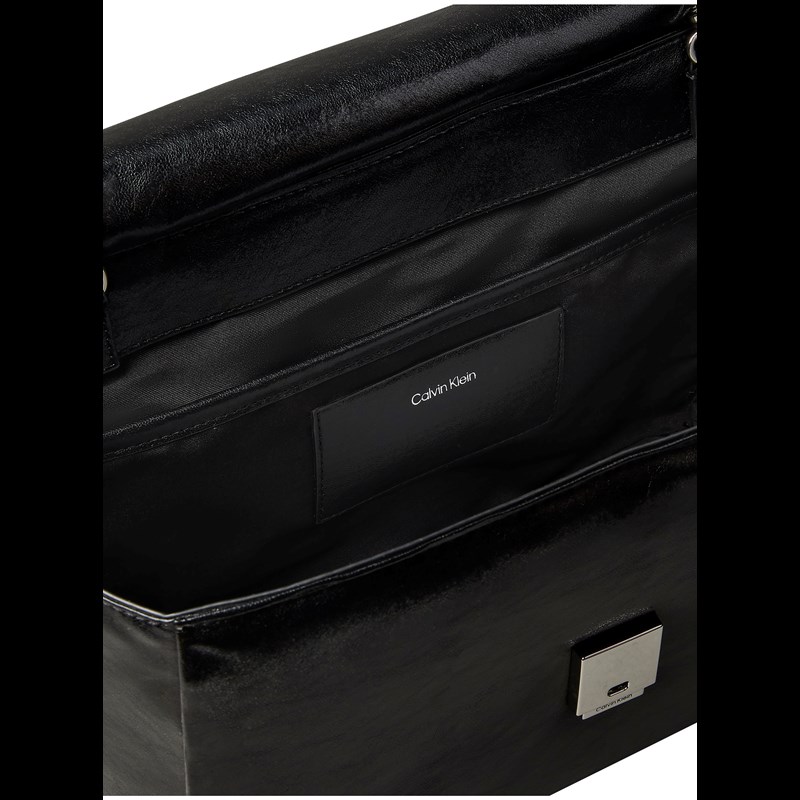 Calvin Klein Håndtaske Emblem Padded Sort 3