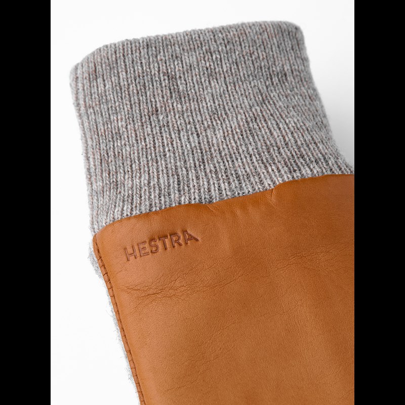Hestra Damehandsker Jeanne Caramel Str. 7 3