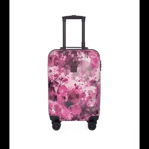 Aries Travel Resväska Seattle 55 Cm Rosa mönstrad