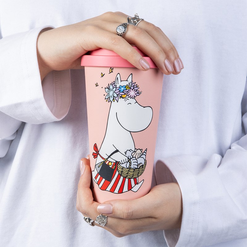 Nordic Buddies Takeaway mugg Mummimamma Persika 5