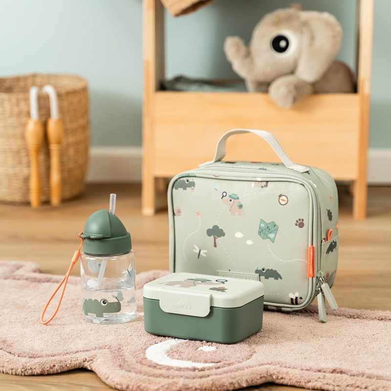 Done By Deer Madkasse Tiny trails Grøn 7