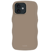 Holdit Mobilcover Wavy Mocca Brun iPhone 12/12 Pro 1