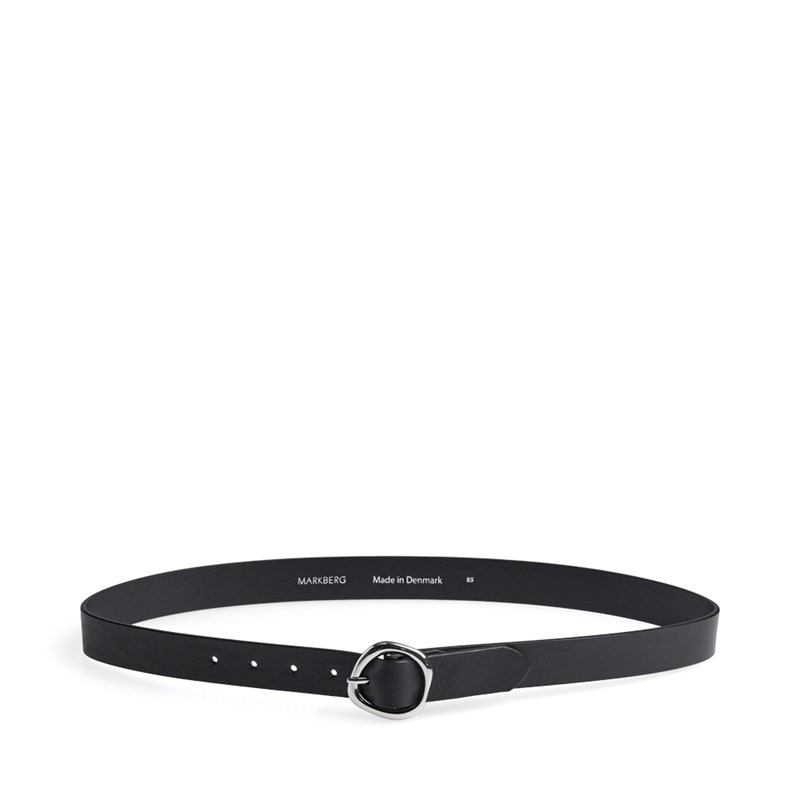 MARKBERG Bälte Trinity Svart/Silver 85 Cm 3