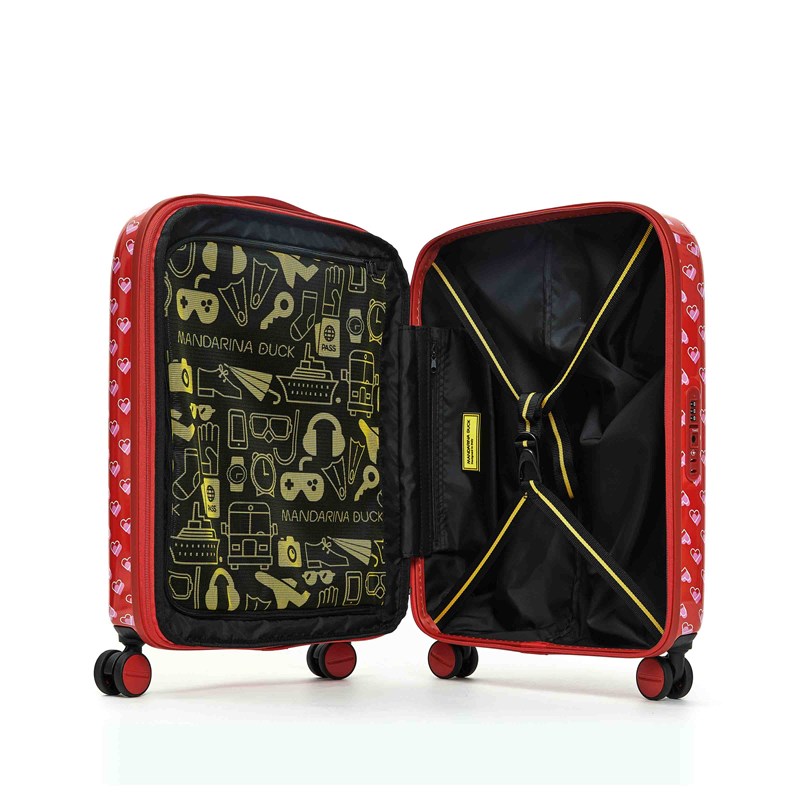 Mandarina Duck Resväska Logoduck+ Röd/rosa 55 Cm 4