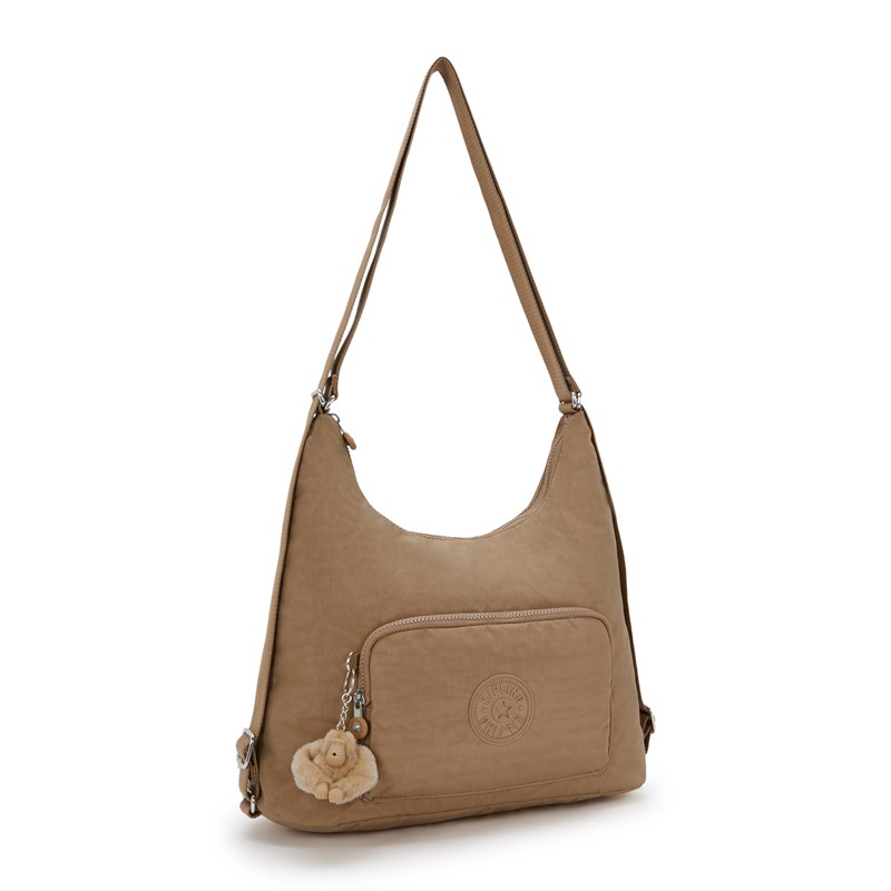 Kipling Skuldertaske Yenna Camel 4