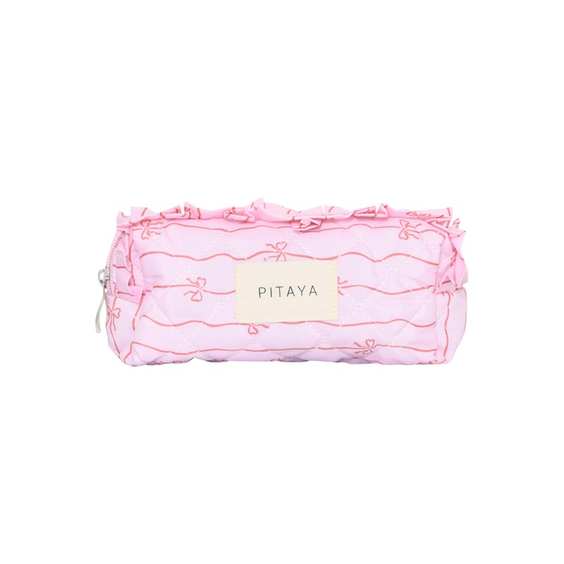 PITAYA Kosmetikpung Frill Small Rød/lyserød