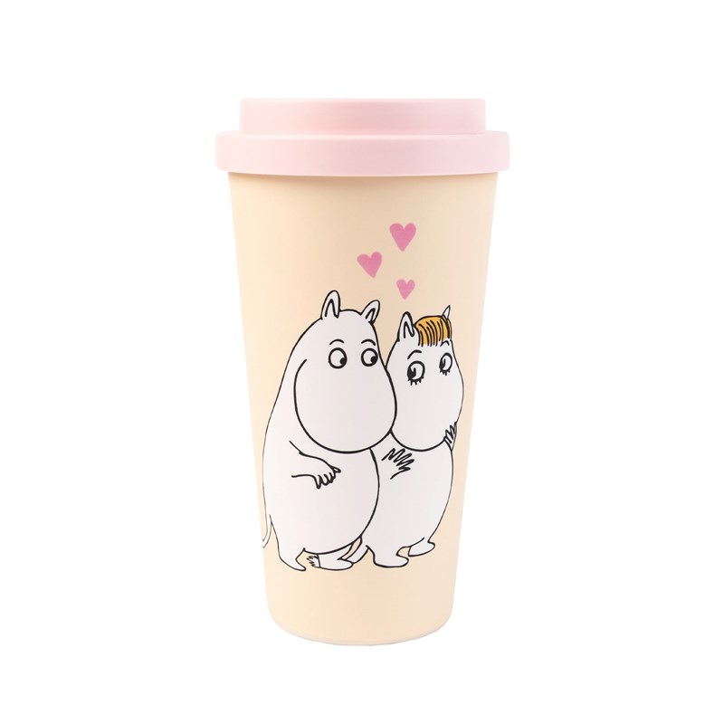 Nordic Buddies Takeaway mugg Mumintrollet  Beige 1