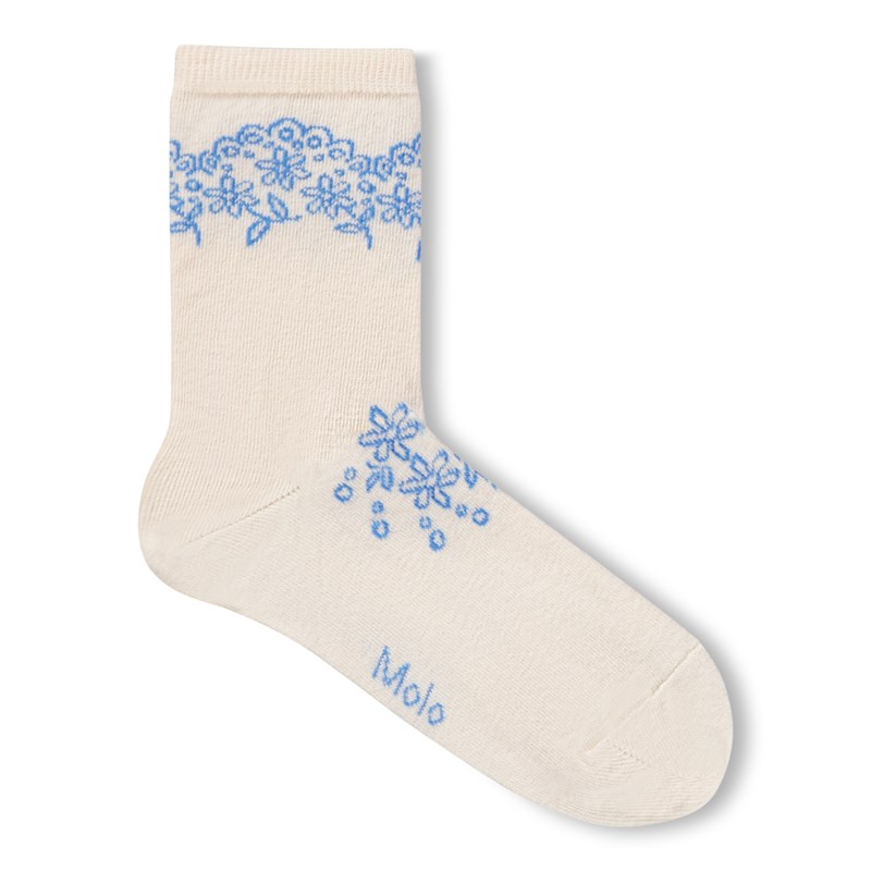 Molo Strømpe Nomi 2-pak Creme Str. 23-26 3