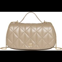 Calvin Klein Skuldertaske Quilted Emblem Brun 1