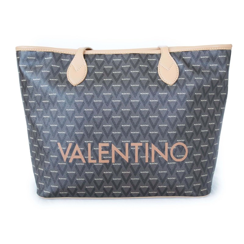 Valentino Bags Shopper Liuto Brunt mønster 1