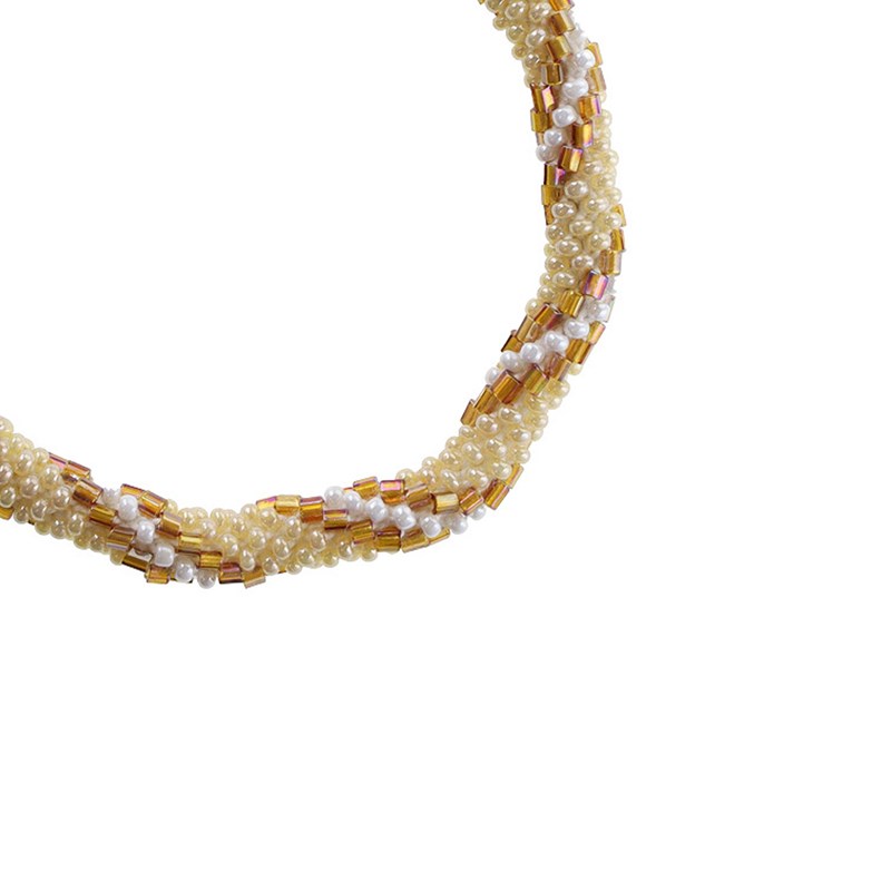 By Stær Armband Nepal Nr. 1192 Gul/Gul 2