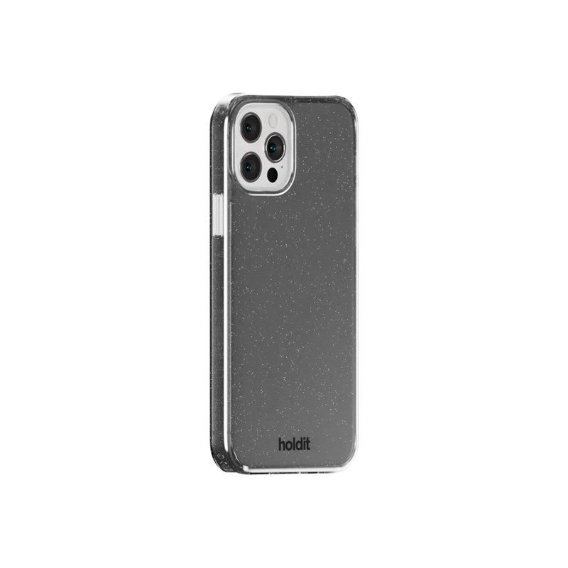 Holdit Mobilfodral Glitter Svart iPhone 12/12 Pro 3