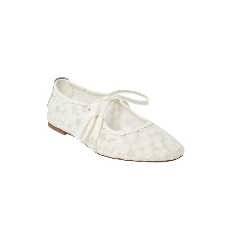 Sofie Schnoor Ballerina Skor EllieSW Naturvit Str. 36 2