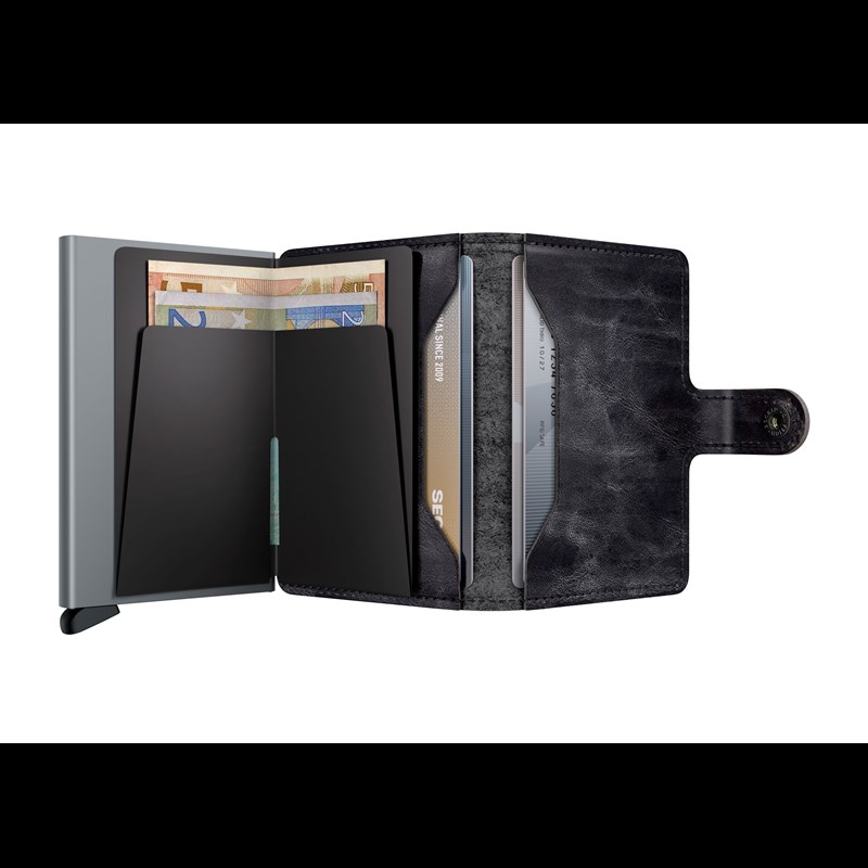 Secrid Miniwallet Sort/grå 3