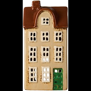 Ib Laursen Ljuslykta Hus Nyhavn Beige