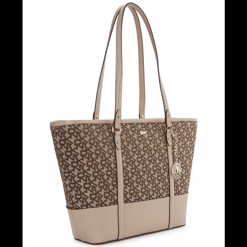 DKNY Shopper Bryant Park Tote Beige/grön 2