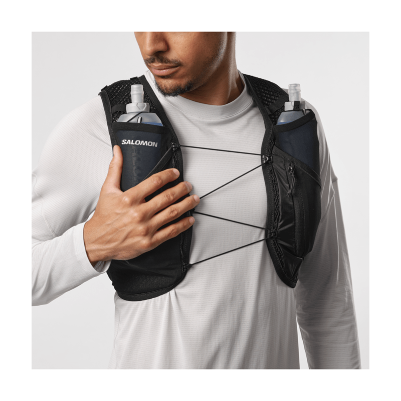 Salomon Løbevest Active Skin 4 Sort Str M 5
