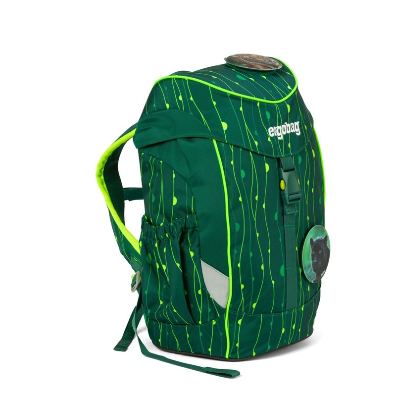 Ergobag Børnehaverygsæk Mini Lumi Edit Grøn mønster 2