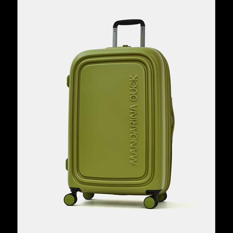 Mandarina Duck Resväska Logoduck + Oliv Grön 69 Cm 2