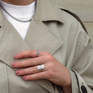 Winther Studio Ring Beathe Sølv alt image