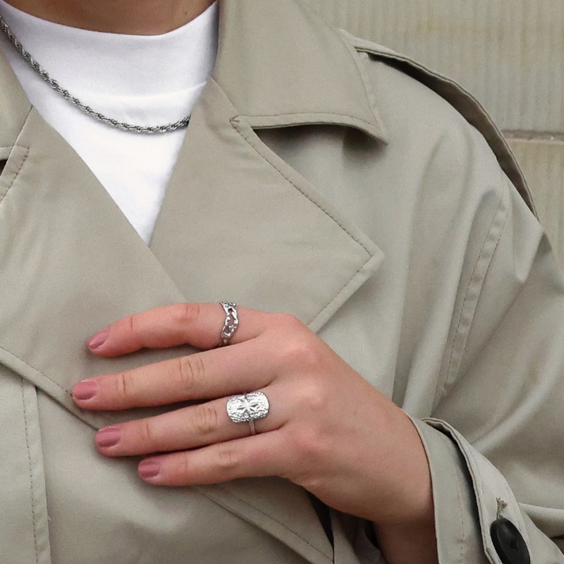 Winther Studio Ring Beathe Sølv 2