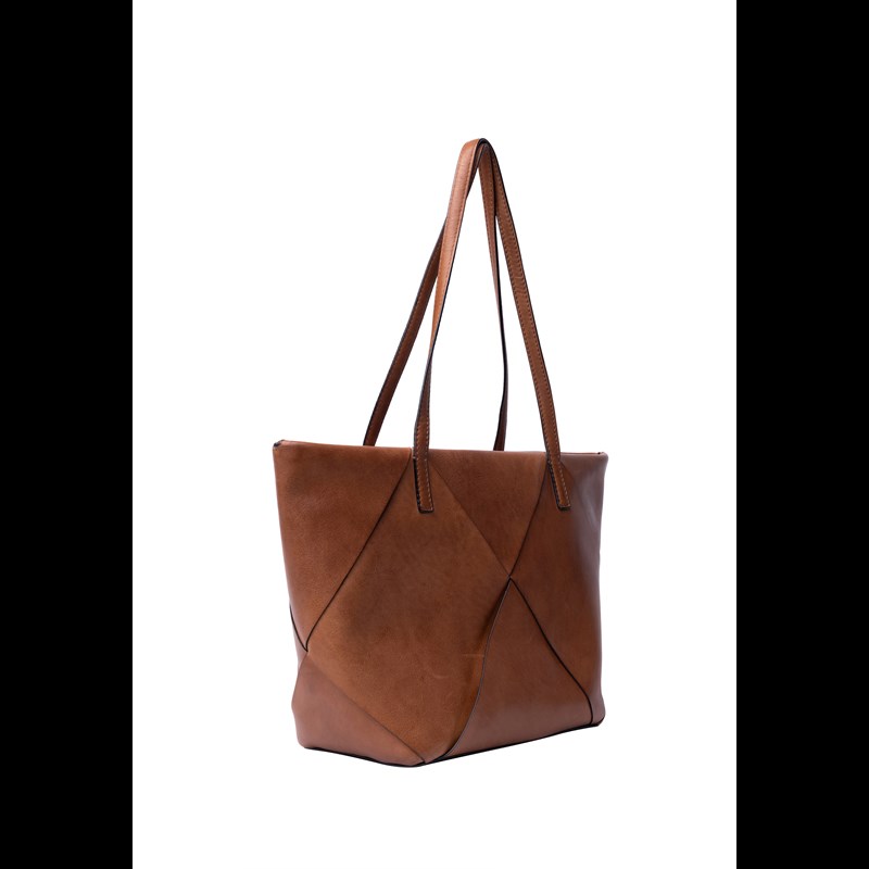 RE:DESIGNED Skuldertaske Olia Big Brun/brun 3