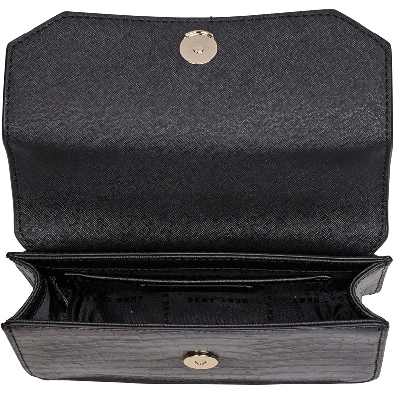 DKNY Skuldertaske Perla  Sort/Guld 4