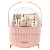 UNIQ Organizer makeupbox retro Rosa 1